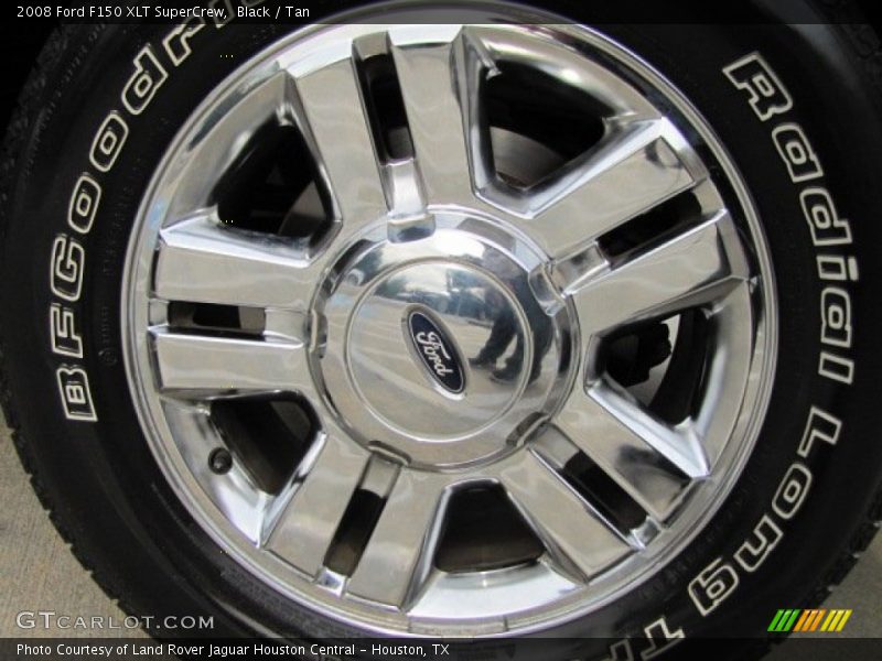 Black / Tan 2008 Ford F150 XLT SuperCrew