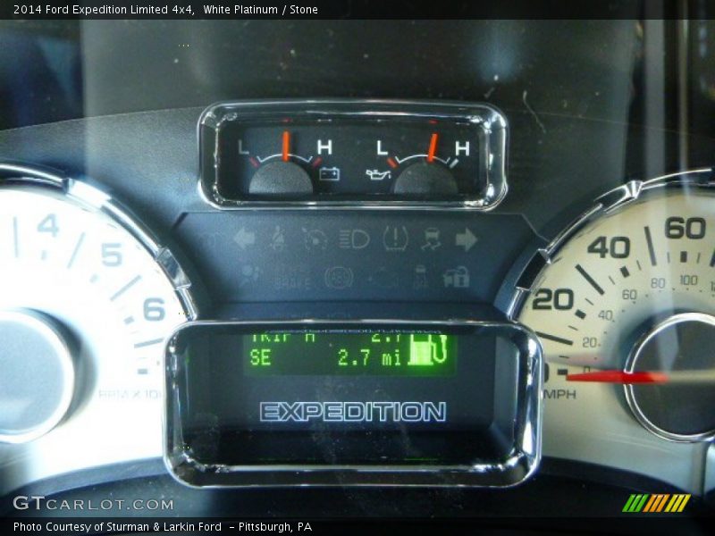 White Platinum / Stone 2014 Ford Expedition Limited 4x4