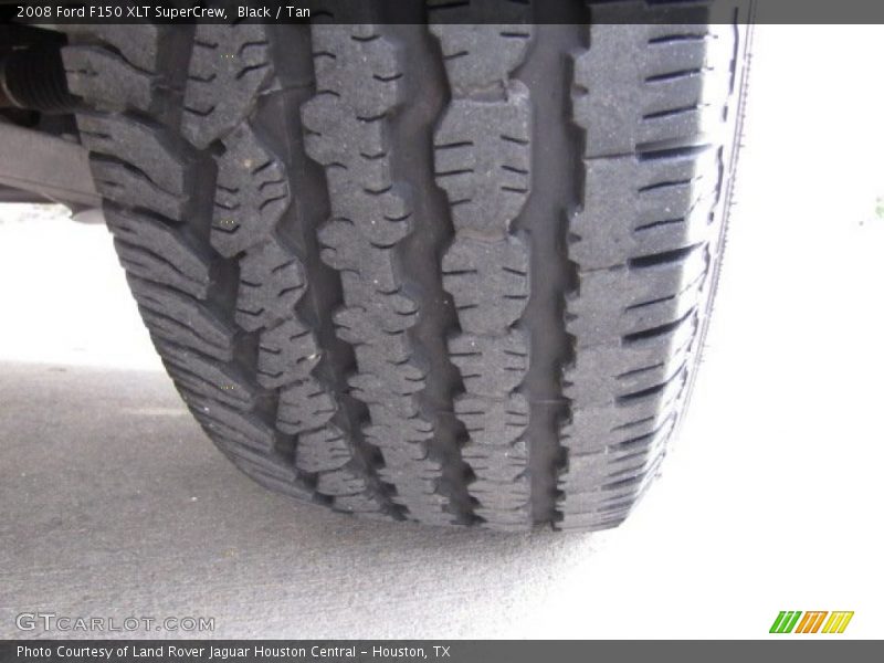 Black / Tan 2008 Ford F150 XLT SuperCrew