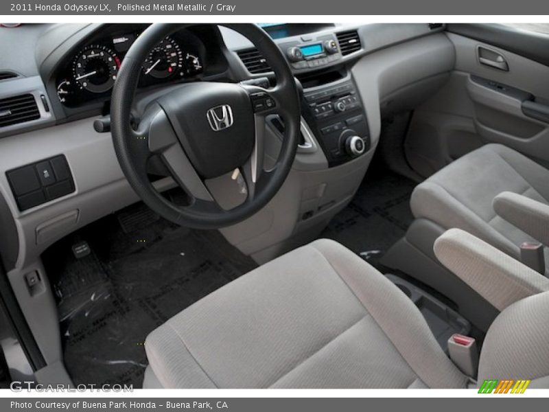 Polished Metal Metallic / Gray 2011 Honda Odyssey LX