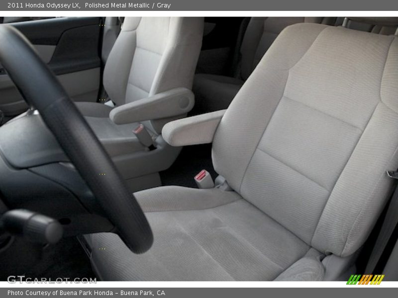Polished Metal Metallic / Gray 2011 Honda Odyssey LX