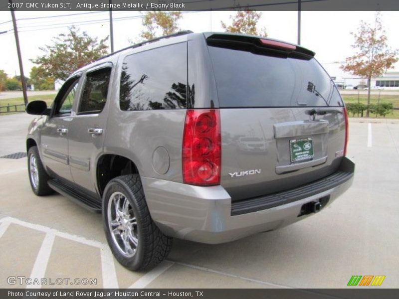 Antique Bronze Metallic / Ebony Black 2007 GMC Yukon SLT