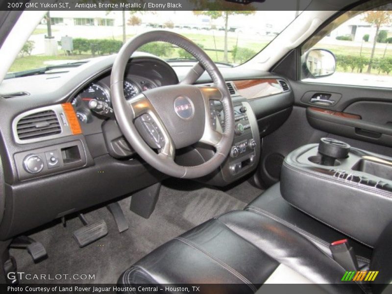 Ebony Black Interior - 2007 Yukon SLT 