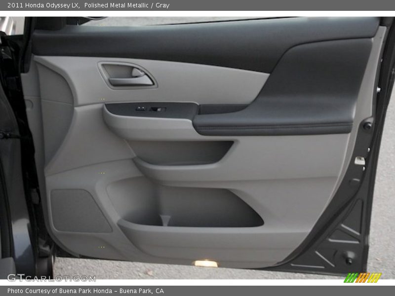 Polished Metal Metallic / Gray 2011 Honda Odyssey LX