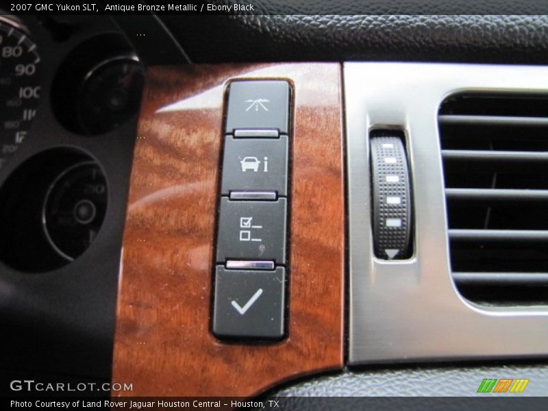 Antique Bronze Metallic / Ebony Black 2007 GMC Yukon SLT