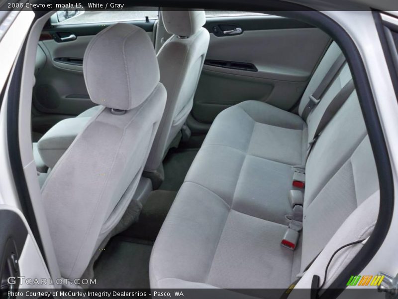 White / Gray 2006 Chevrolet Impala LS