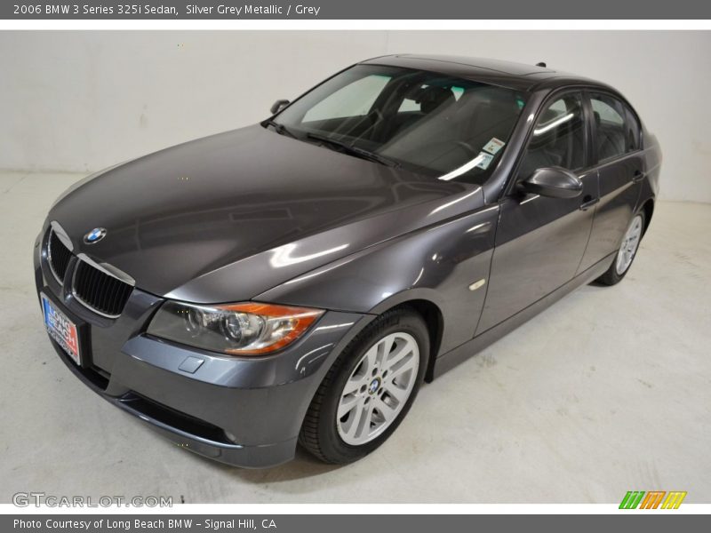Silver Grey Metallic / Grey 2006 BMW 3 Series 325i Sedan