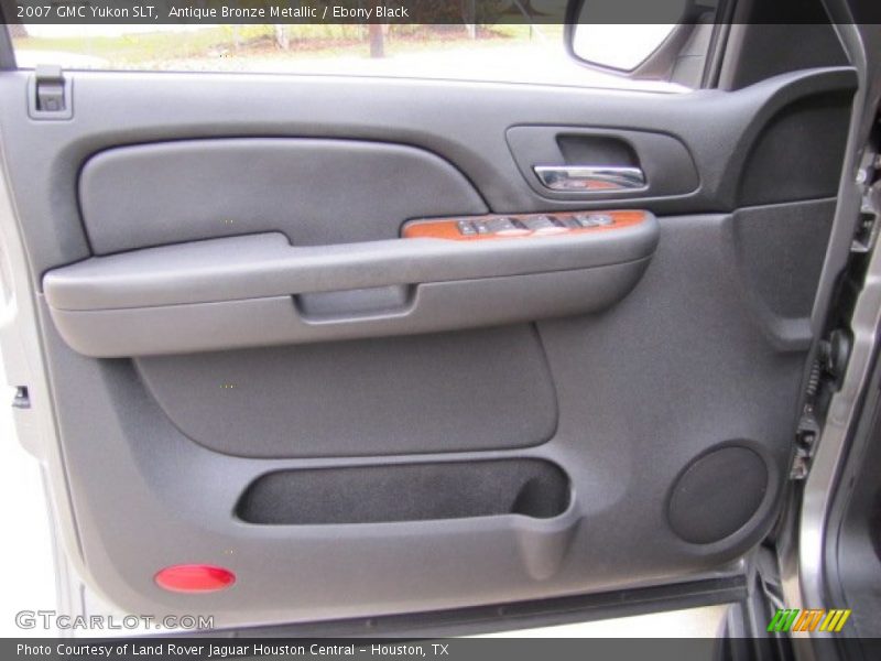 Antique Bronze Metallic / Ebony Black 2007 GMC Yukon SLT