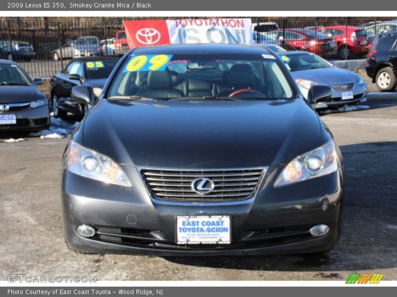 Smokey Granite Mica / Black 2009 Lexus ES 350