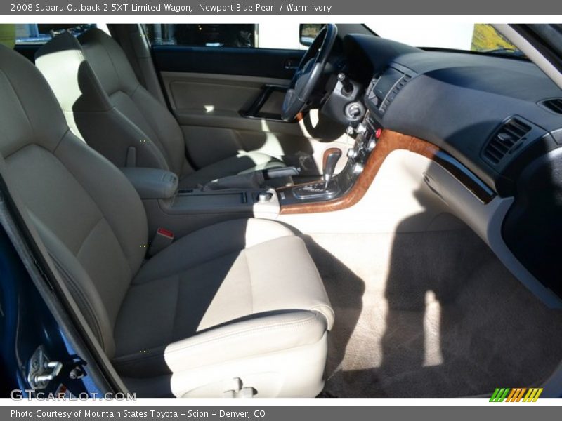 Newport Blue Pearl / Warm Ivory 2008 Subaru Outback 2.5XT Limited Wagon