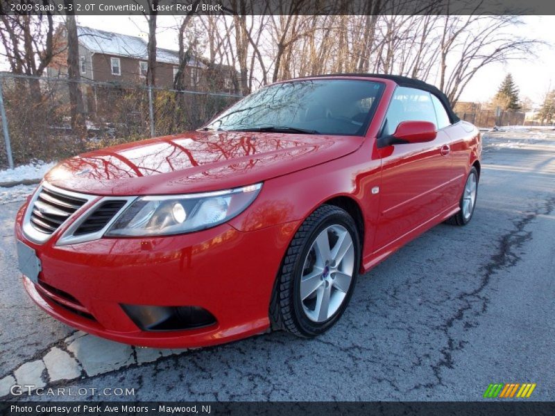 Front 3/4 View of 2009 9-3 2.0T Convertible