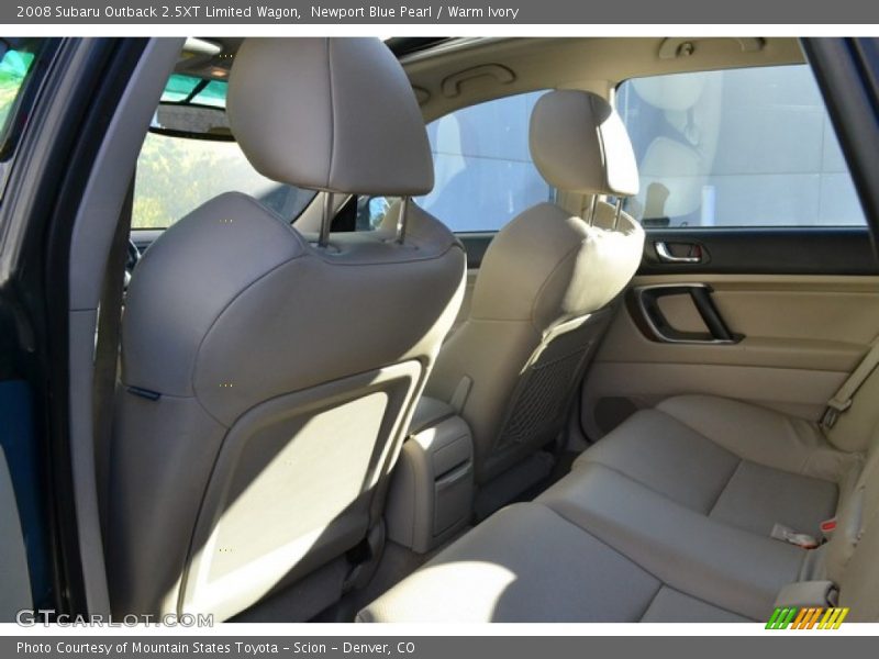 Newport Blue Pearl / Warm Ivory 2008 Subaru Outback 2.5XT Limited Wagon