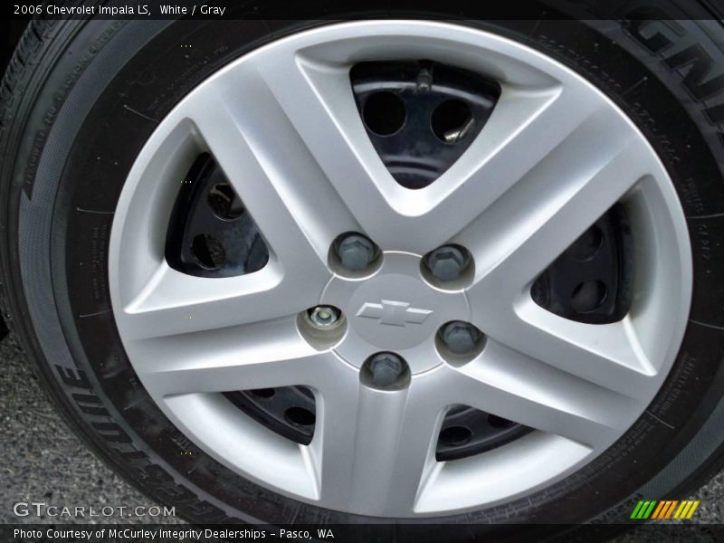 White / Gray 2006 Chevrolet Impala LS
