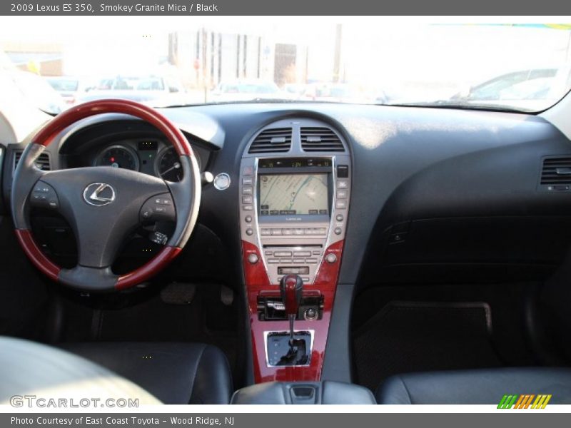 Smokey Granite Mica / Black 2009 Lexus ES 350