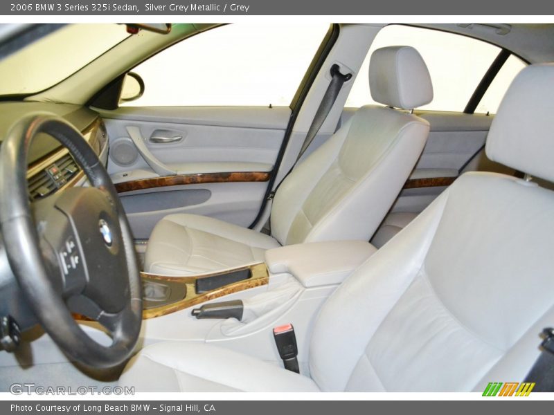 Silver Grey Metallic / Grey 2006 BMW 3 Series 325i Sedan