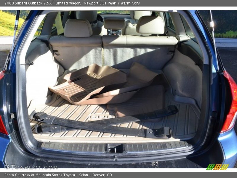Newport Blue Pearl / Warm Ivory 2008 Subaru Outback 2.5XT Limited Wagon
