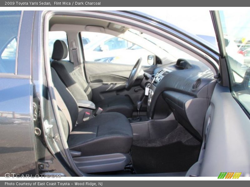 Flint Mica / Dark Charcoal 2009 Toyota Yaris Sedan