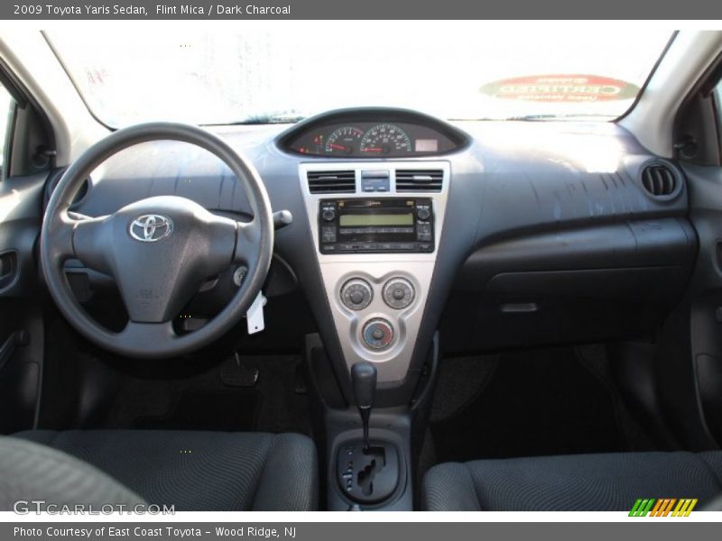 Flint Mica / Dark Charcoal 2009 Toyota Yaris Sedan