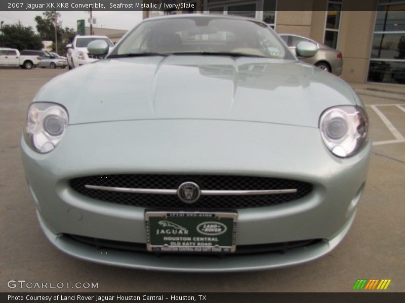 Seafrost Metallic / Ivory/Slate 2007 Jaguar XK XK8 Convertible