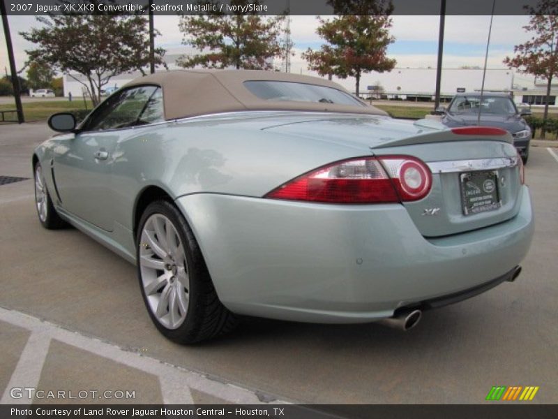 Seafrost Metallic / Ivory/Slate 2007 Jaguar XK XK8 Convertible