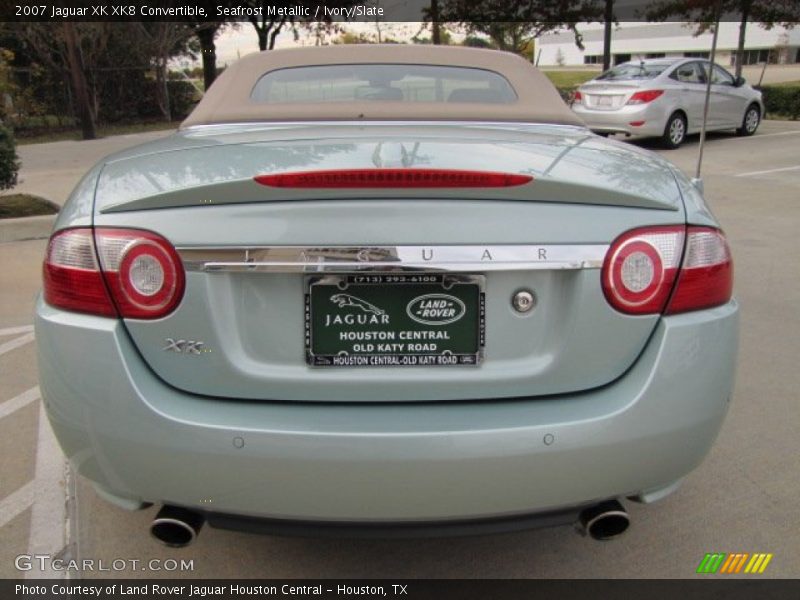 Seafrost Metallic / Ivory/Slate 2007 Jaguar XK XK8 Convertible