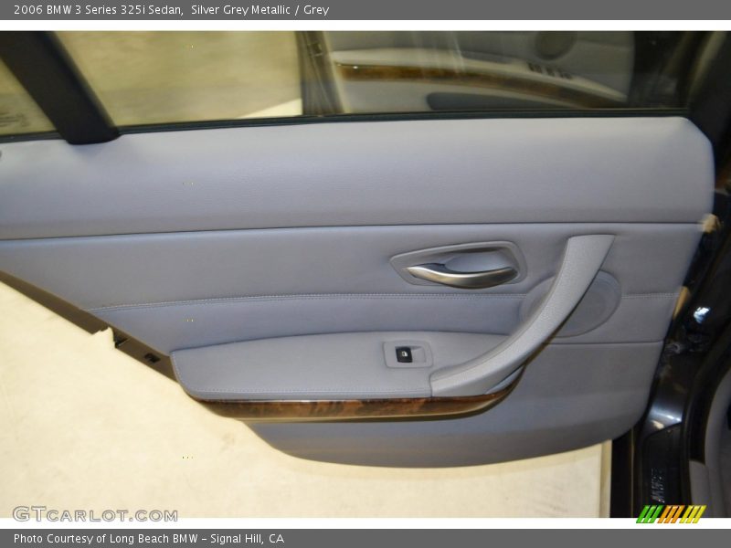Silver Grey Metallic / Grey 2006 BMW 3 Series 325i Sedan