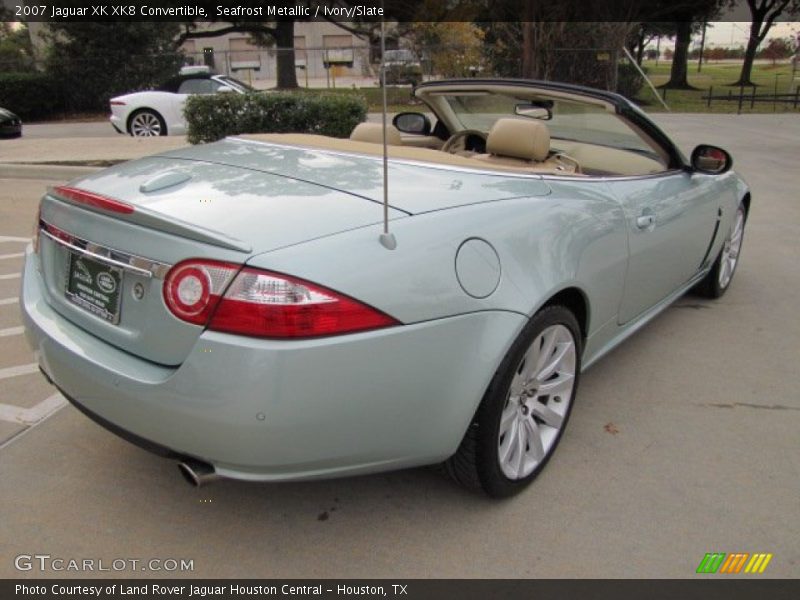 Seafrost Metallic / Ivory/Slate 2007 Jaguar XK XK8 Convertible