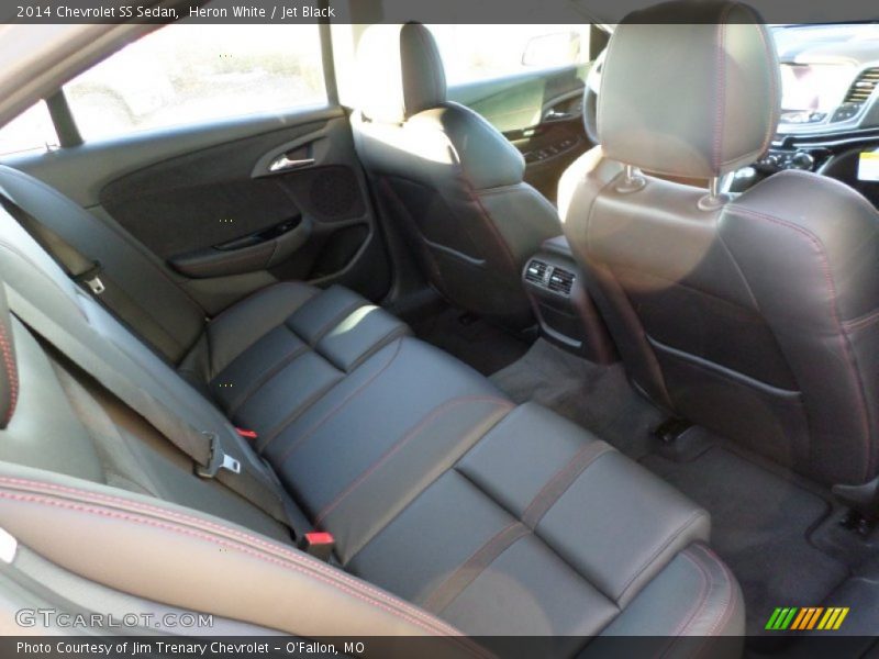 Rear Seat of 2014 SS Sedan