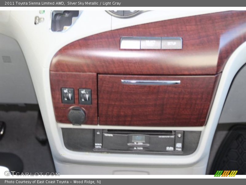 Silver Sky Metallic / Light Gray 2011 Toyota Sienna Limited AWD