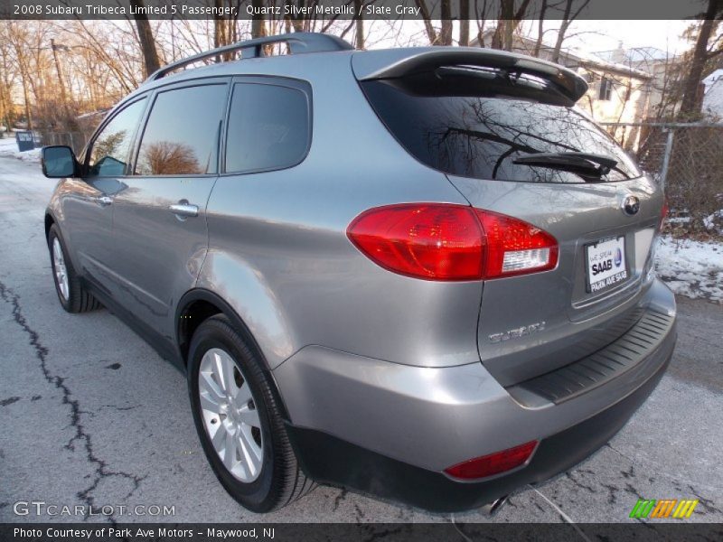Quartz Silver Metallic / Slate Gray 2008 Subaru Tribeca Limited 5 Passenger