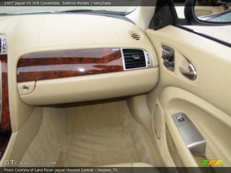 Seafrost Metallic / Ivory/Slate 2007 Jaguar XK XK8 Convertible