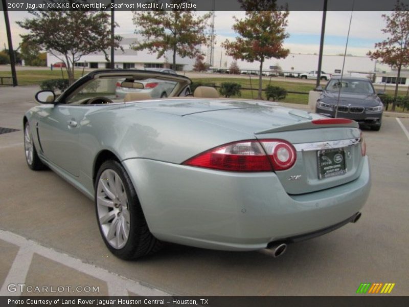 Seafrost Metallic / Ivory/Slate 2007 Jaguar XK XK8 Convertible