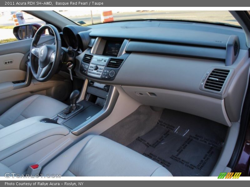 Basque Red Pearl / Taupe 2011 Acura RDX SH-AWD
