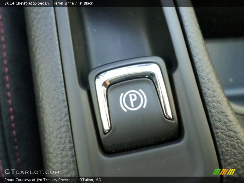 Heron White / Jet Black 2014 Chevrolet SS Sedan