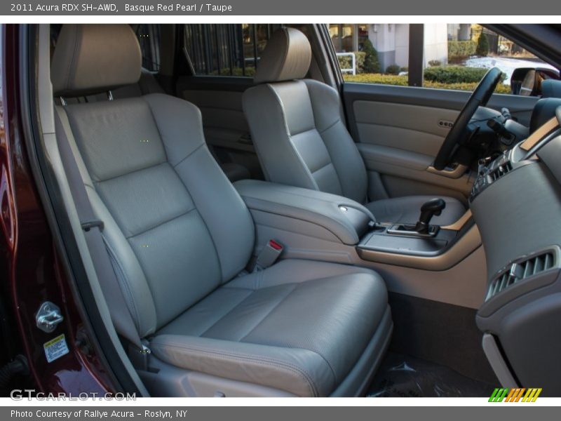 Basque Red Pearl / Taupe 2011 Acura RDX SH-AWD