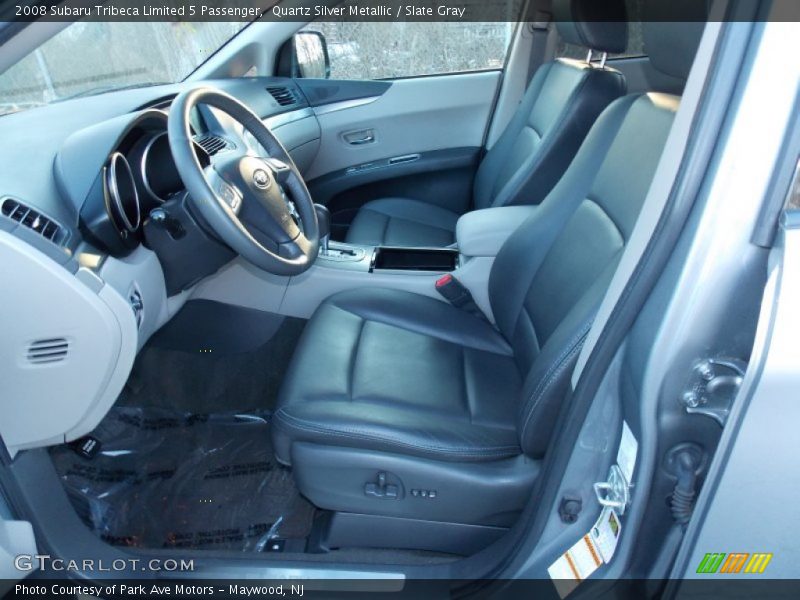 Quartz Silver Metallic / Slate Gray 2008 Subaru Tribeca Limited 5 Passenger