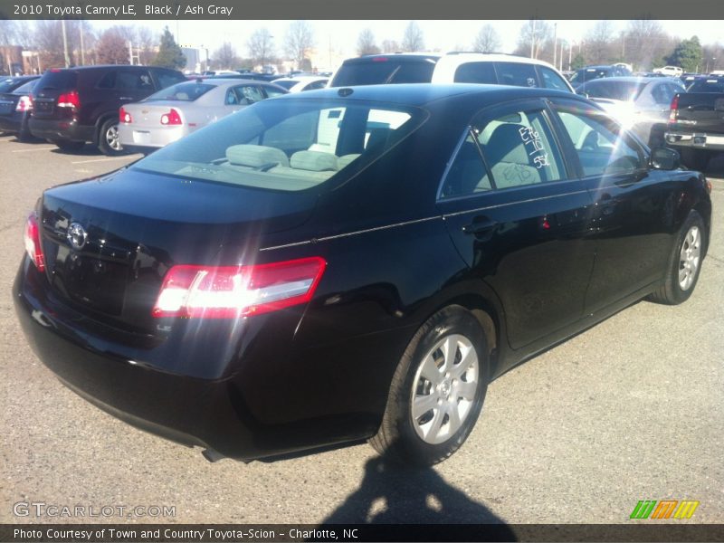 Black / Ash Gray 2010 Toyota Camry LE