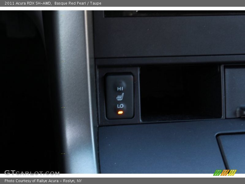 Basque Red Pearl / Taupe 2011 Acura RDX SH-AWD