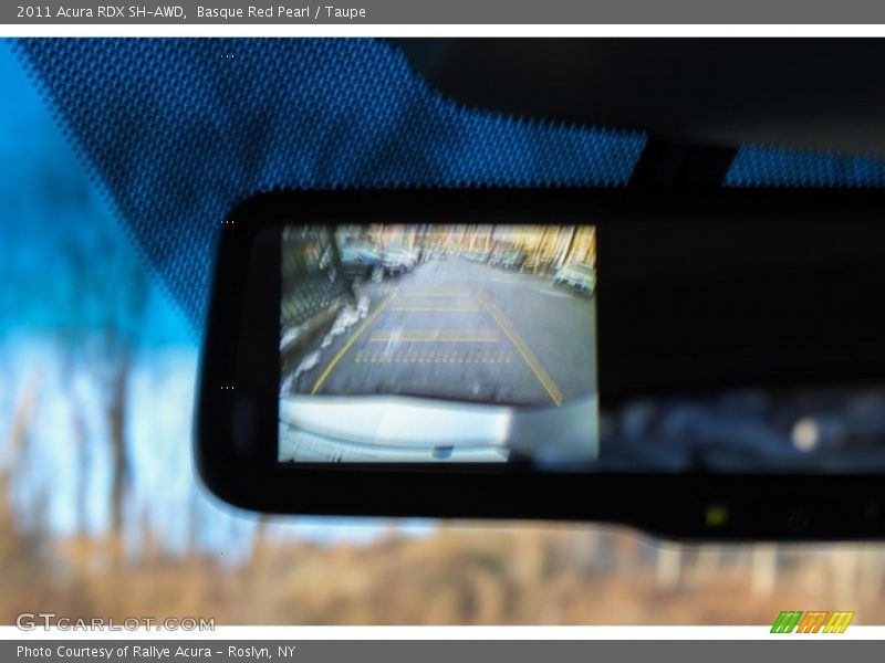 Basque Red Pearl / Taupe 2011 Acura RDX SH-AWD