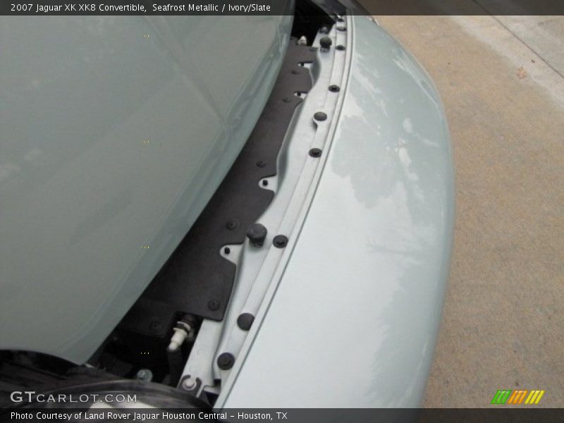 Seafrost Metallic / Ivory/Slate 2007 Jaguar XK XK8 Convertible