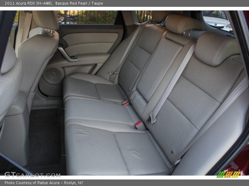 Basque Red Pearl / Taupe 2011 Acura RDX SH-AWD