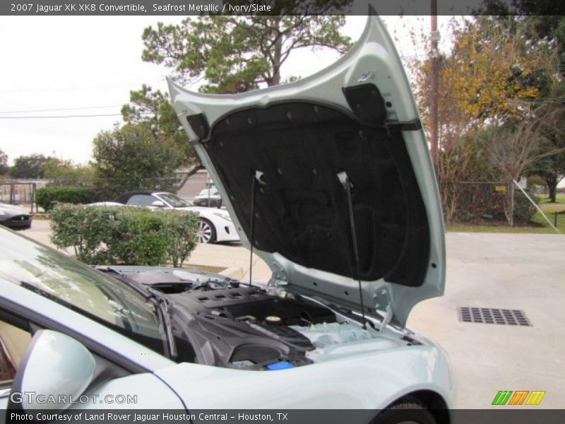 Seafrost Metallic / Ivory/Slate 2007 Jaguar XK XK8 Convertible