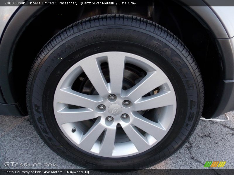 Quartz Silver Metallic / Slate Gray 2008 Subaru Tribeca Limited 5 Passenger