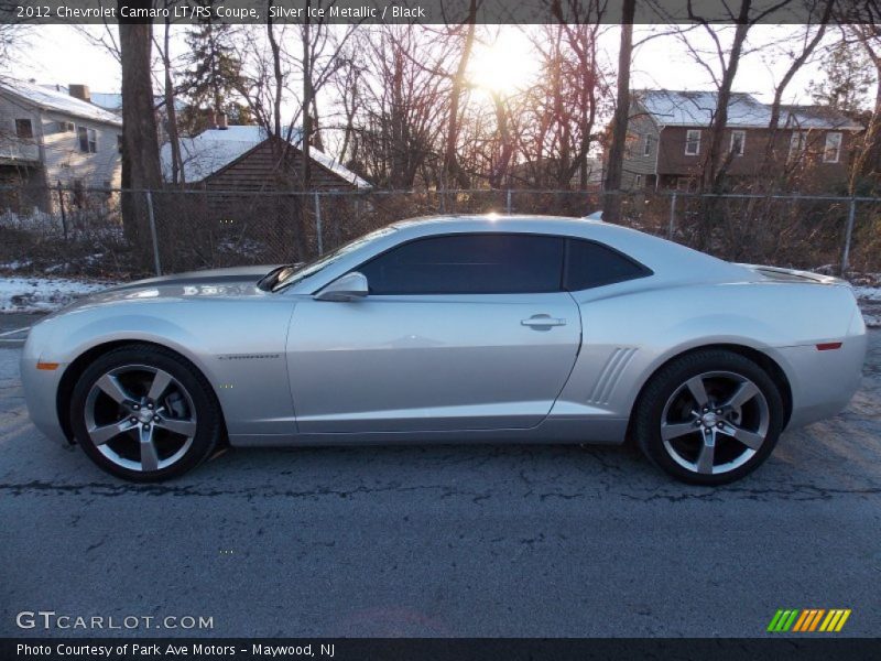 Silver Ice Metallic / Black 2012 Chevrolet Camaro LT/RS Coupe
