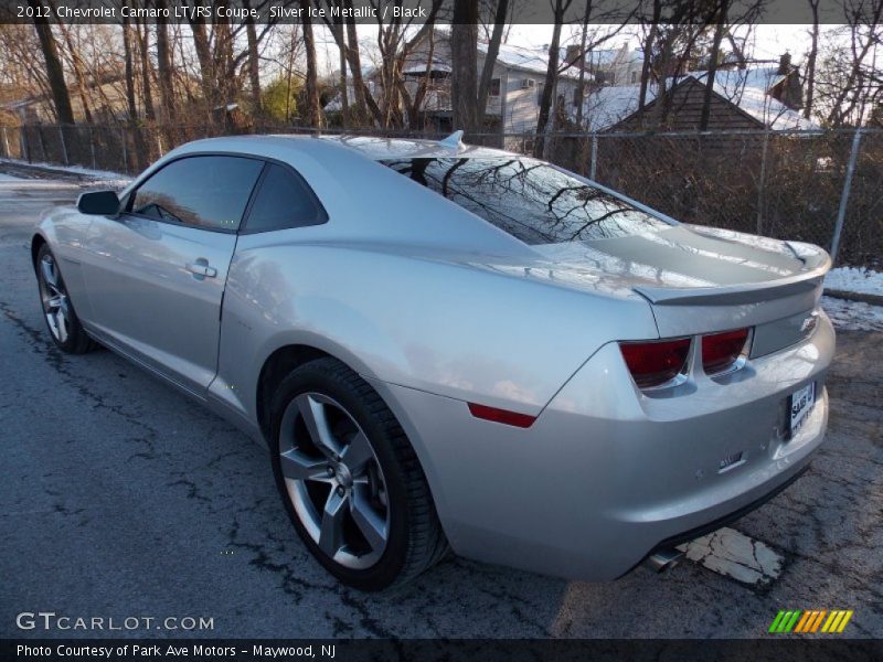 Silver Ice Metallic / Black 2012 Chevrolet Camaro LT/RS Coupe