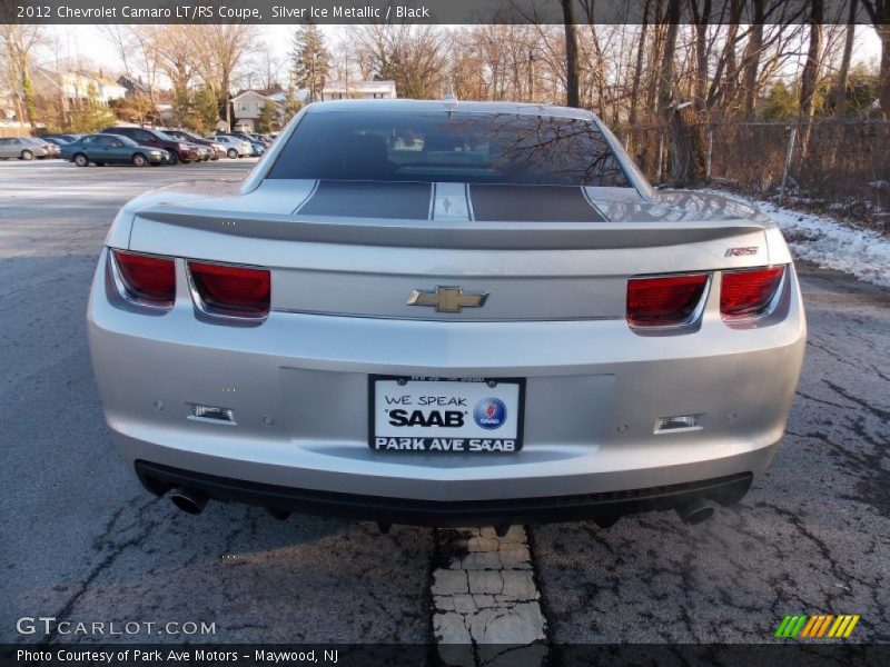 Silver Ice Metallic / Black 2012 Chevrolet Camaro LT/RS Coupe
