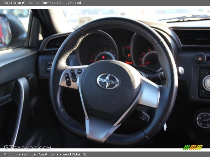 Nautical Blue Mica / Dark Charcoal 2011 Scion tC