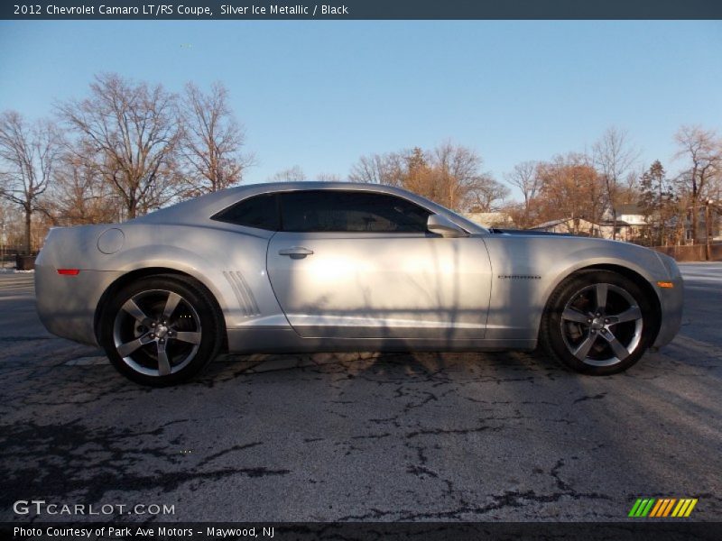 Silver Ice Metallic / Black 2012 Chevrolet Camaro LT/RS Coupe
