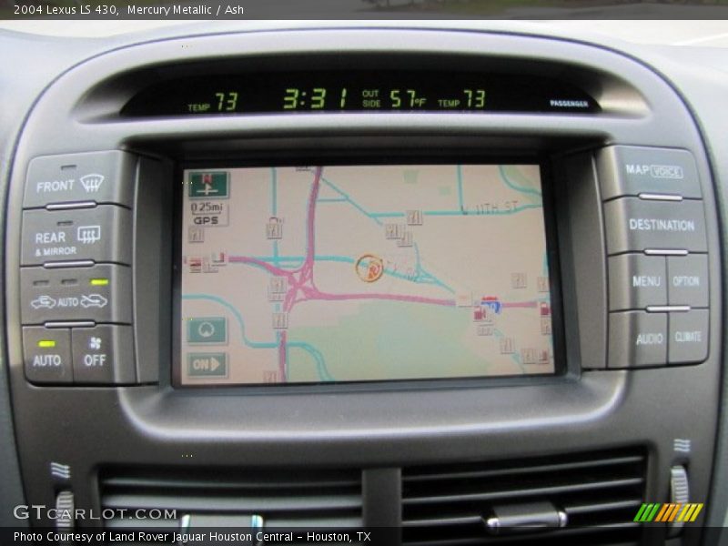 Navigation of 2004 LS 430