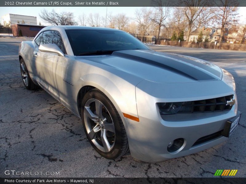 Silver Ice Metallic / Black 2012 Chevrolet Camaro LT/RS Coupe
